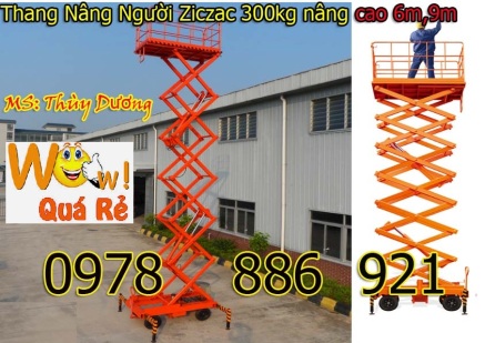 Thang nâng người ziczac, thang nâng cắt kéo 300kg nâng cao 6m,9m, thang nâng giá rẻ Thang_nang_nguoi_zic_zac